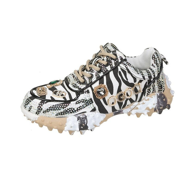 Drune | Funkelnde Diamanten Schuhe