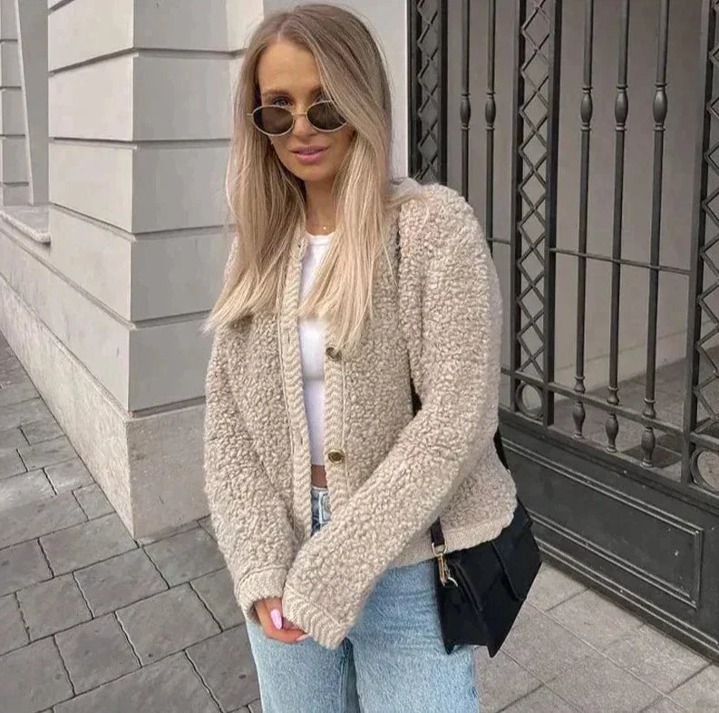 Drune | Damen Teddy Weste komfortabel und elegant für den Winter