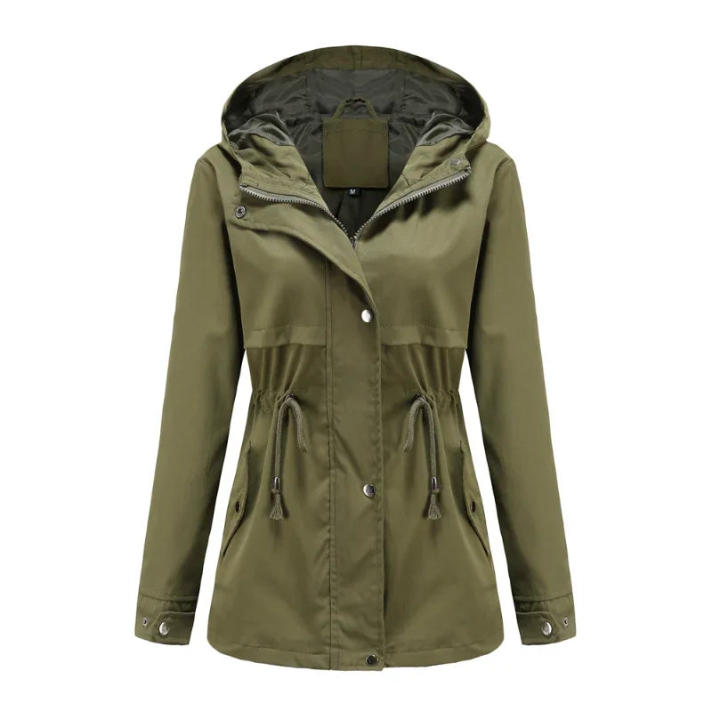 Drune | Damen-Parkas mit Kapuze