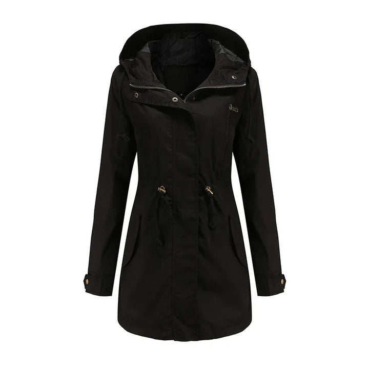 Drune | Baumwoll Trenchcoat Mit Kapuze