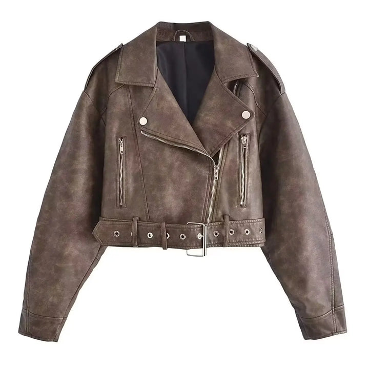 Drune | Winter Damen jacke mit Gürtel