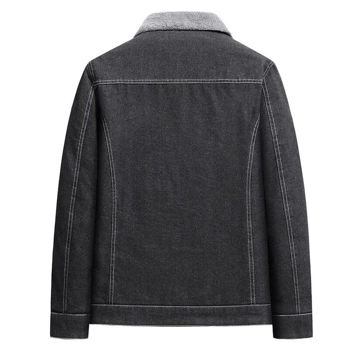 Drune | Denim-Fleece-Jack