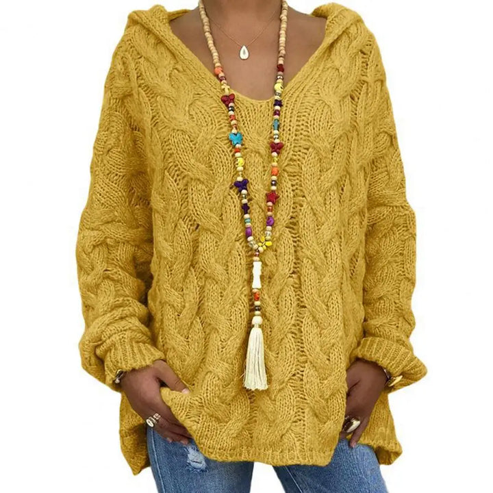 Drune | Stilvoller V-Ausschnitt Kapuzenpullover für Einen Lässigen Look