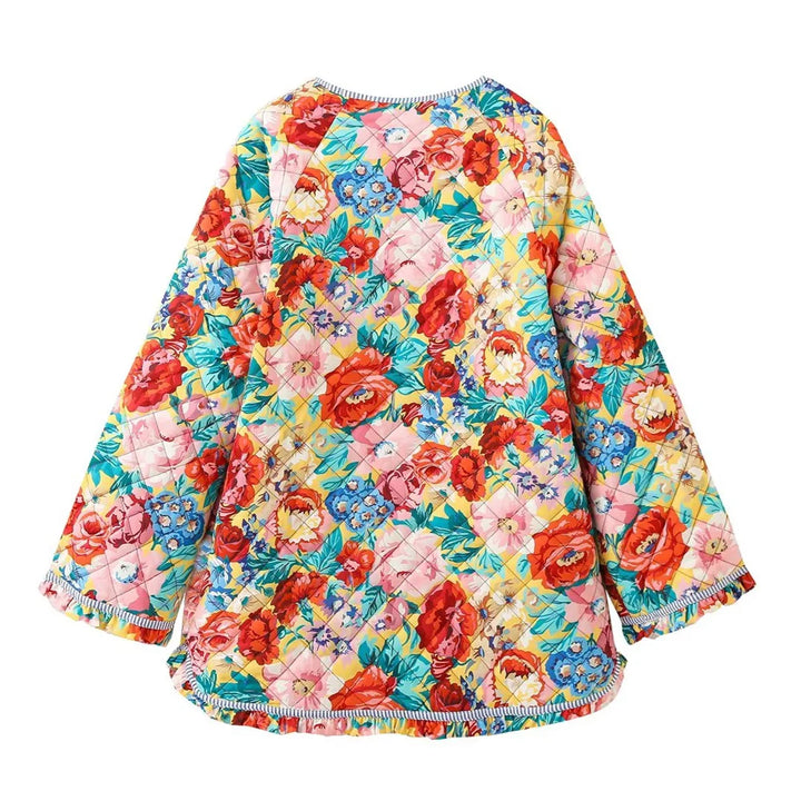 Drune | Blumenjacke mit Verspieltem Muster