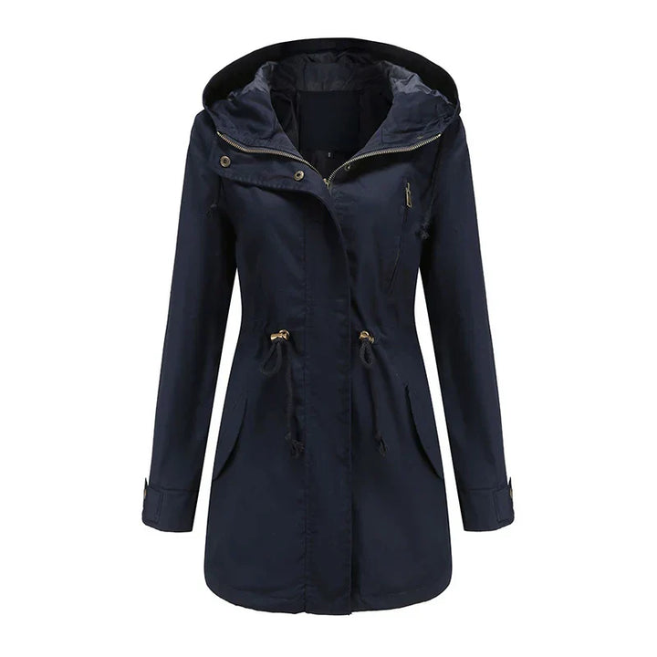 Drune | Baumwoll Trenchcoat Mit Kapuze