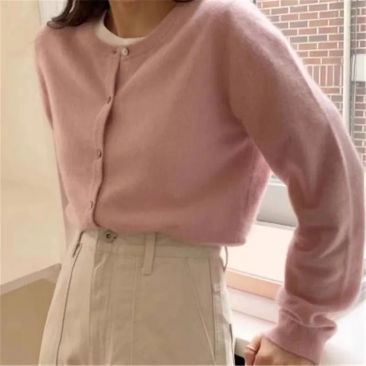 Drune | Gemütliche Strickjacke mit Öffnung Vorne