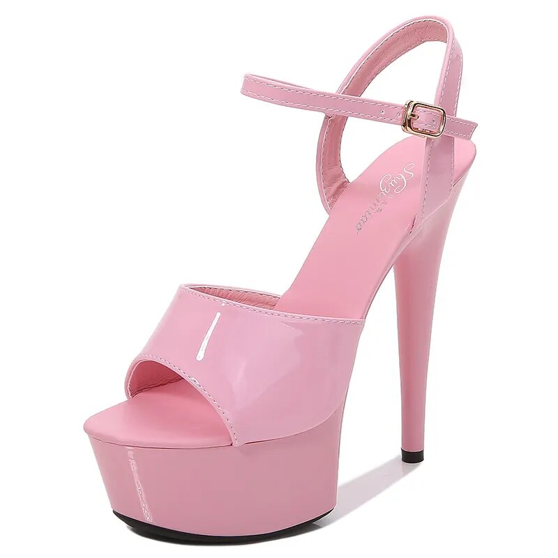 Drune | Linger Like A Tattoo Kiss Pump Sandalen