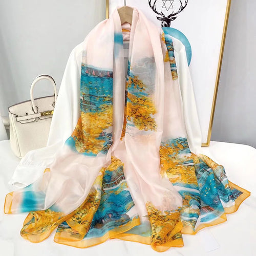 Drune | Seidenschal Mit Elegantem Design Und Weicher Textur Für Kalte Tage Stil