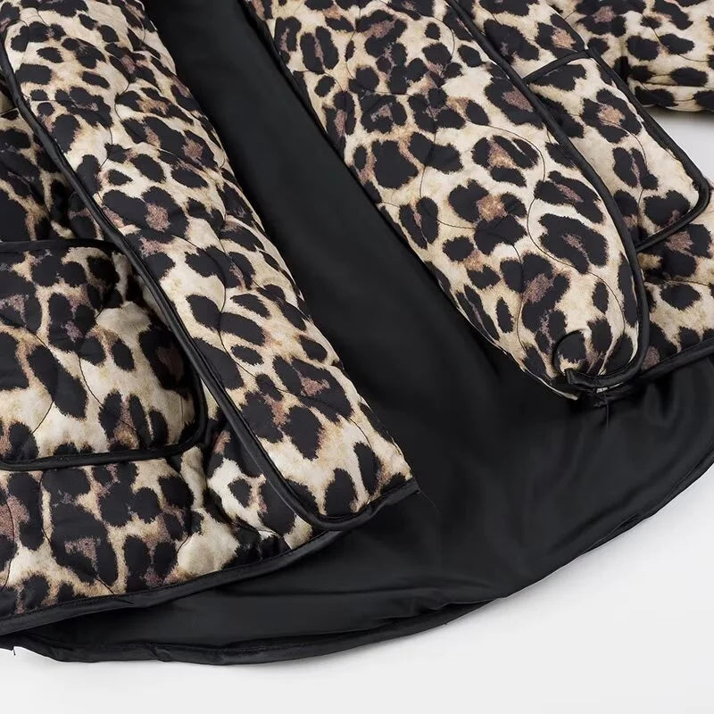 Drune | Blazer mit Leopardenmuster