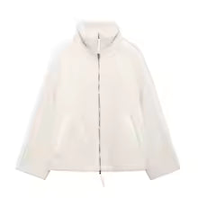 Drune | Fleecejacke Creme