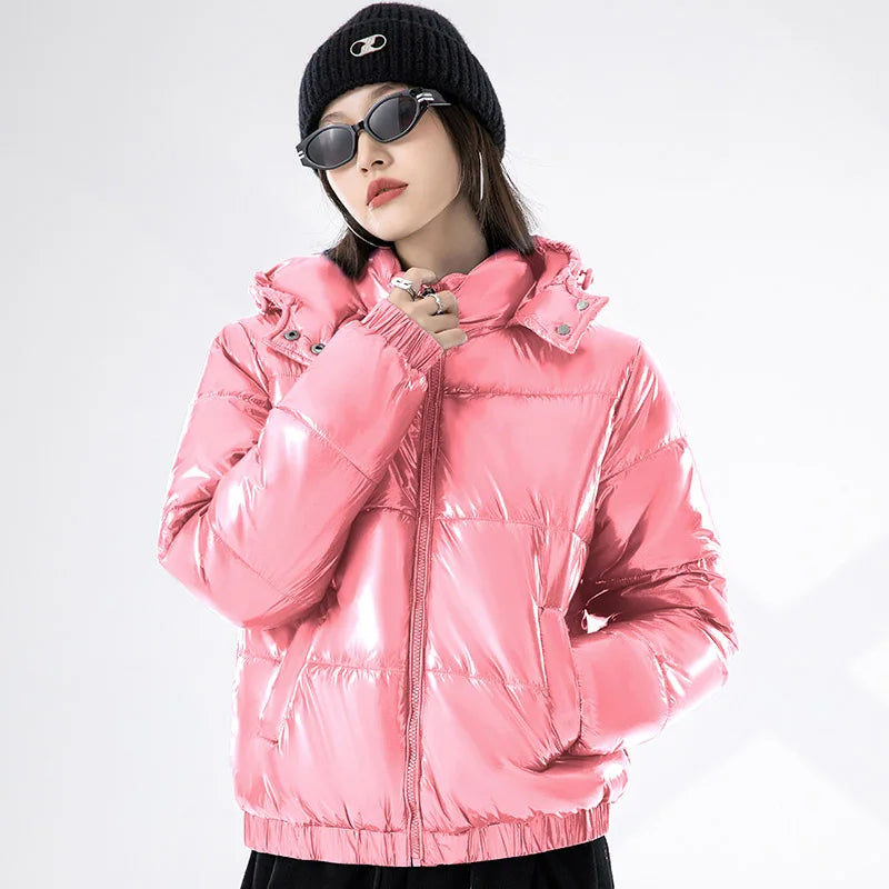 Drune | Leichte Winterjacke mit Kapuze für Frauen