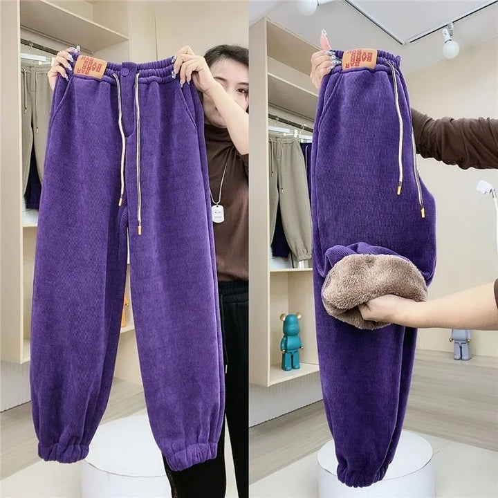 Drune | Winter Jogginghose - Warmes Plüschfutter & Lässiges Design
