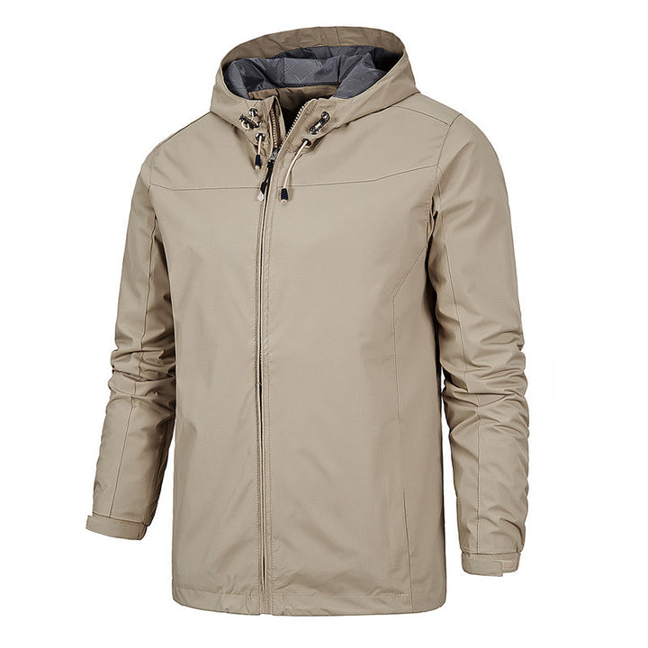Drune | Elegante Softshell-Jacke mit Kapuze für Herren - Perfekt für Herbst/Winter