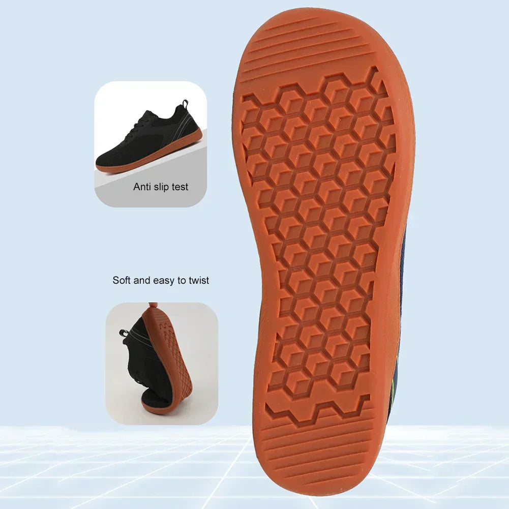 Drune | Leichte Schuhe mit Flacher Rutschfester Sohle für Mehr Komfort
