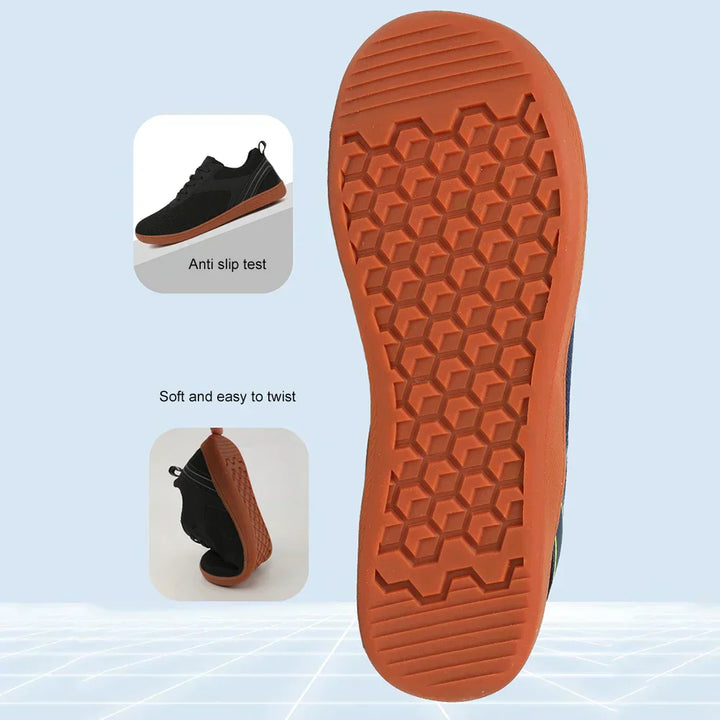 Drune | Leichte Schuhe mit Flacher Rutschfester Sohle für Mehr Komfort