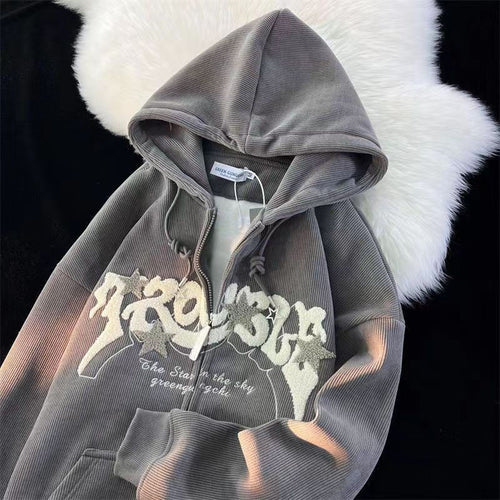Drune | Bestickter Hoodie