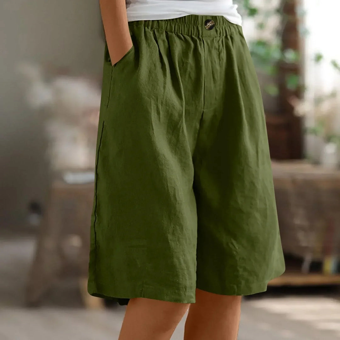 Drune | Baumwoll Leinen Damen Hose