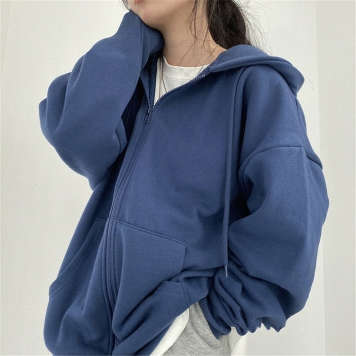 Drune | ZipHoodie Hoodie für Damen