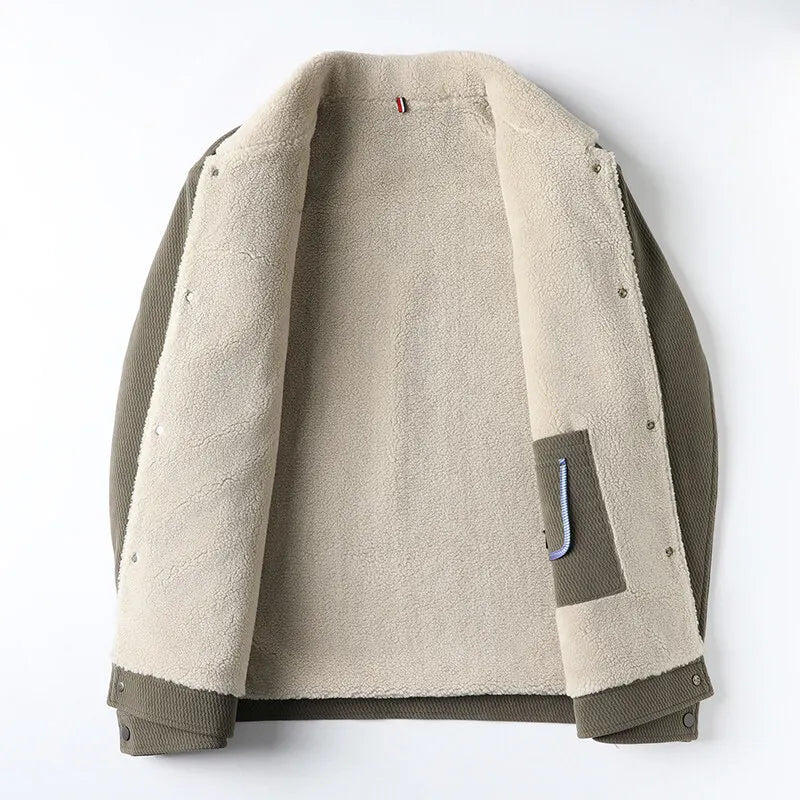 Drune | Herren Fleece-Weste mit Kragen