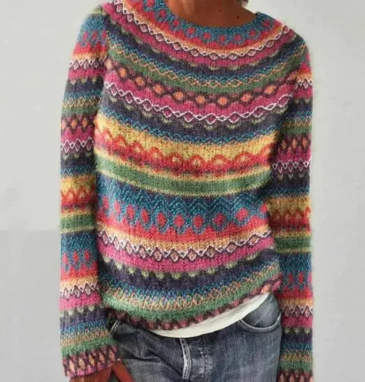 Drune | Clair Strickpulli Herbst Mit Mustern