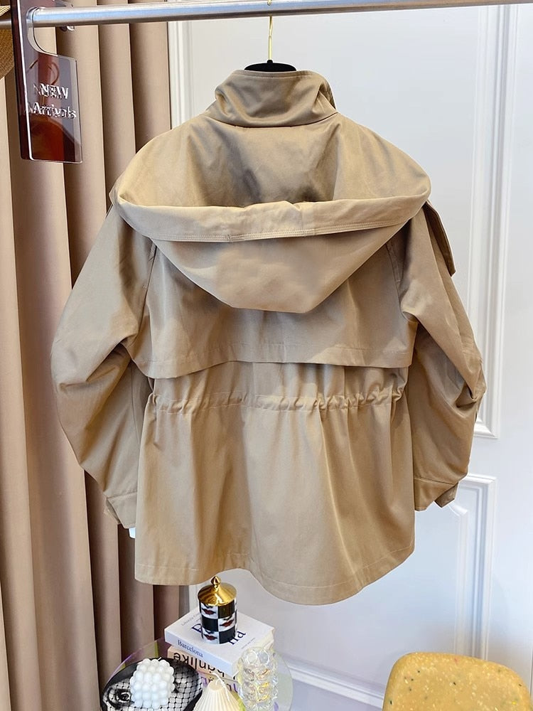 Drune | Leichtgewichtjacke mit Kapuze und Taschen