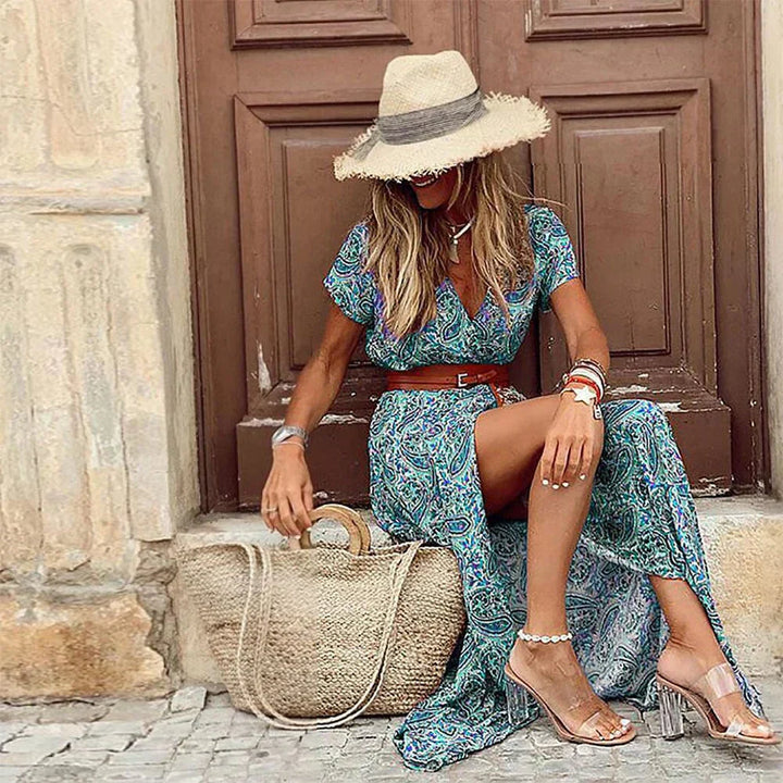 Kleid Lange Boho Sommer