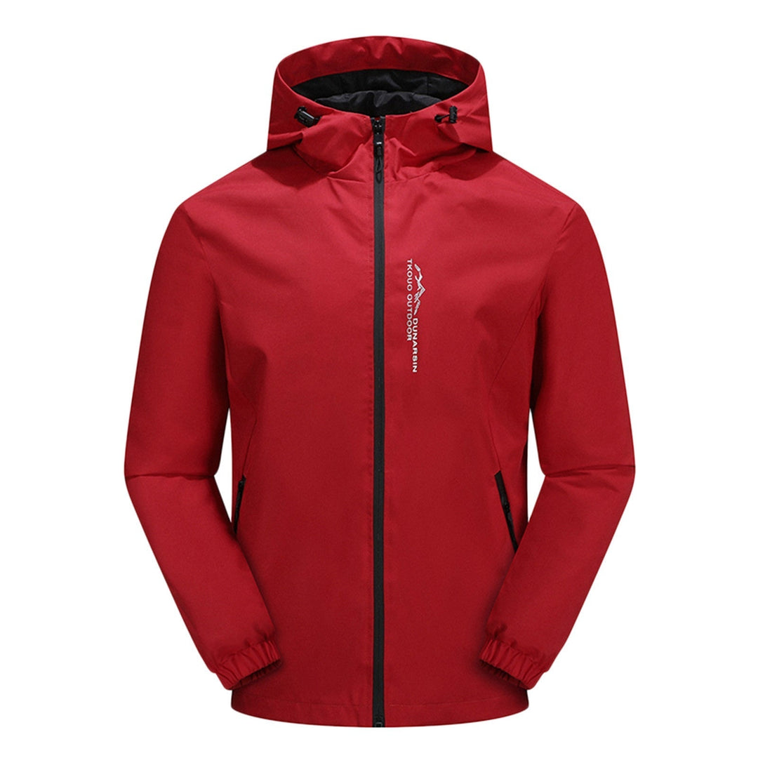Drune | Elegante Softshell-Jacke aus feinem, wasserdichtem Material mit Kapuze für Männer - Perfekt für Aktivitäten im Freien
