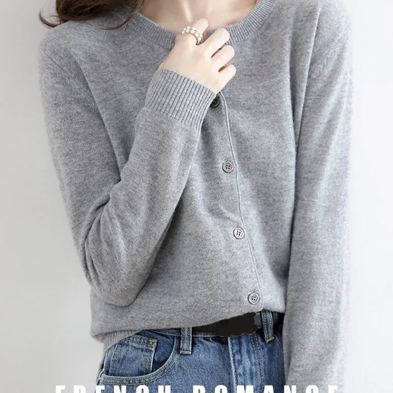 Drune | Klassische Strickjacke
