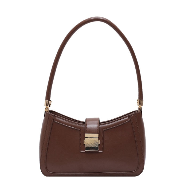 Drune | Stilvolle Schultertasche für Damen - Designer-Handtasche mit Reißverschluss