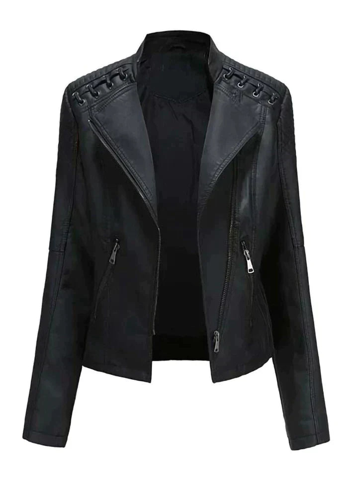 Drune | Elegante Bikerjacke aus Leder