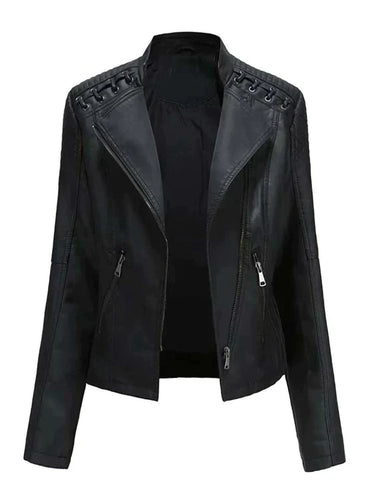 Drune | Elegante Bikerjacke aus Leder