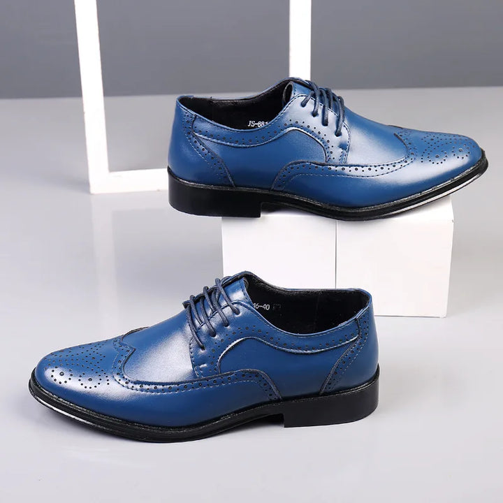 Drune | Bequeme Oxford Herren Business Anzug Schuhe