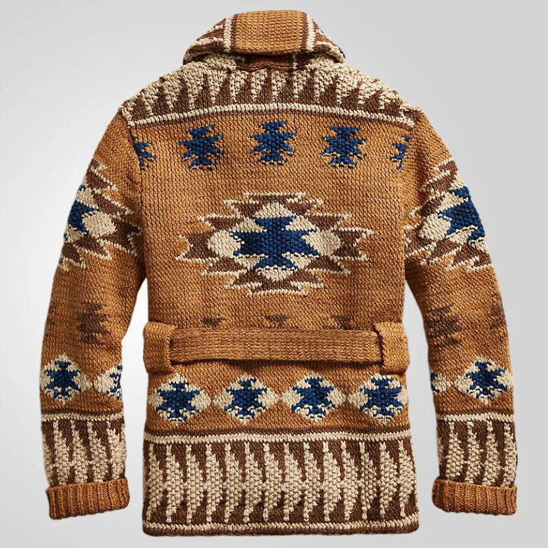 Drune | Warme dicke Strickjacke für Männer