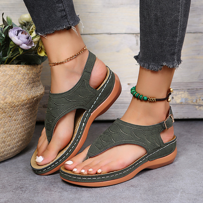 Drune | Stylishe Orthopädische Zehensandalen Für Damen