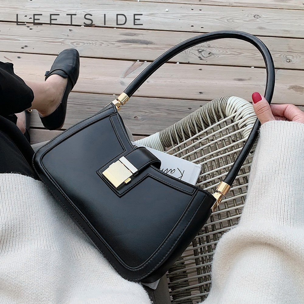 Drune | Stilvolle Schultertasche für Damen - Designer-Handtasche mit Reißverschluss
