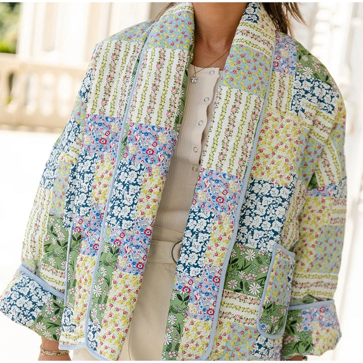 Drune | Patchwork Bohemian Jacke für Damen