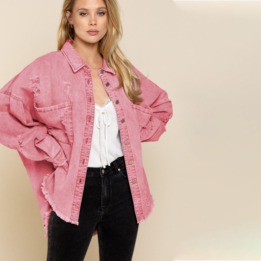 Drune | Trendiges Denim-Jacke für Damen - Stilvoll und Vielseitig