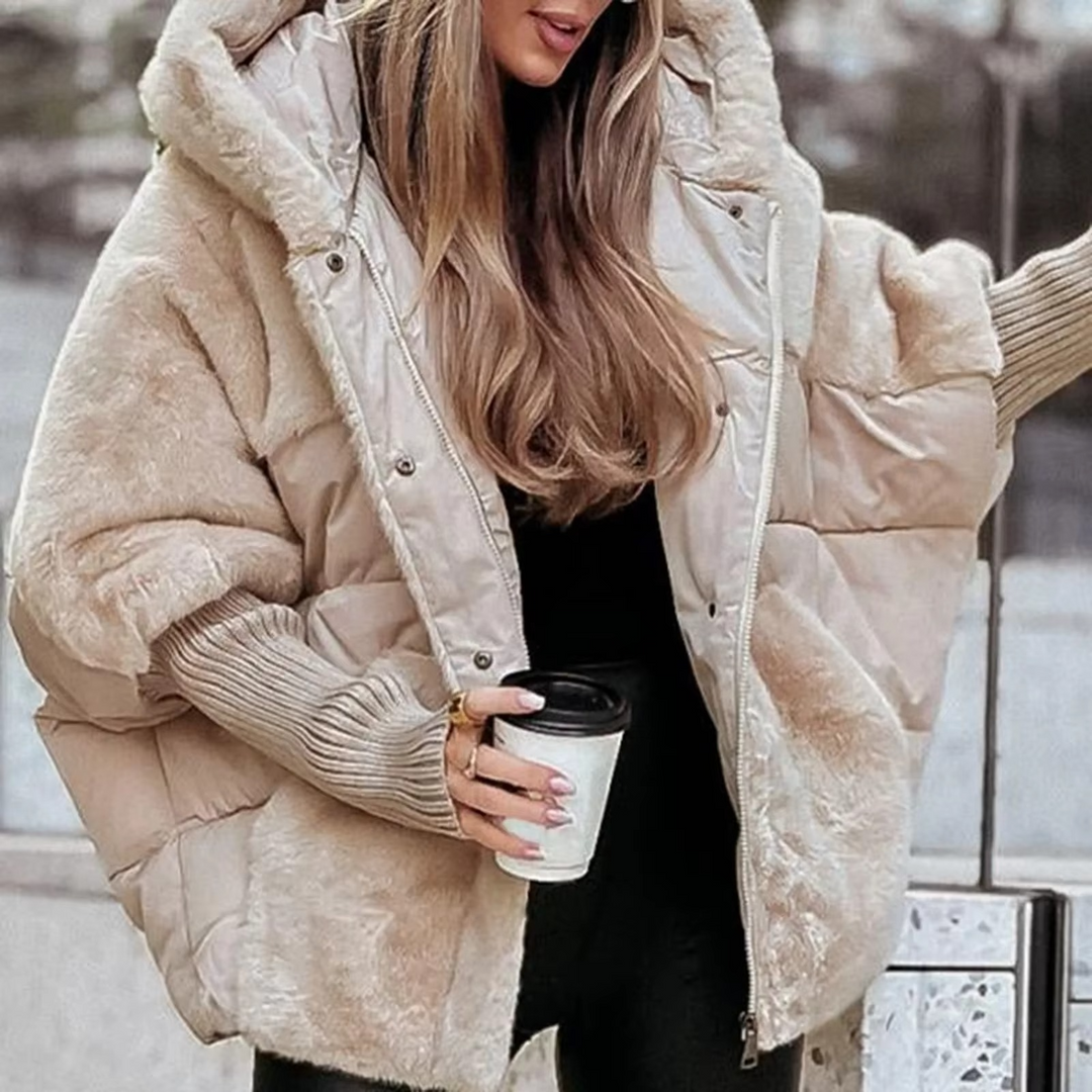 Drune | Damen Wintermantel warm & stilvoll für Herbst und Winter