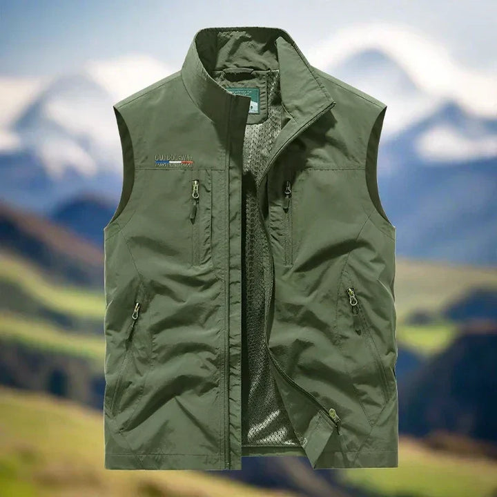 Drune | Lässiges Multifunktionales Outdoor Westen für Männer