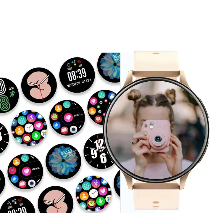Drune | Active 2 Damen Bluetooth Smartwatch Mit Herzfrequenz Und Blutdruckmonitor