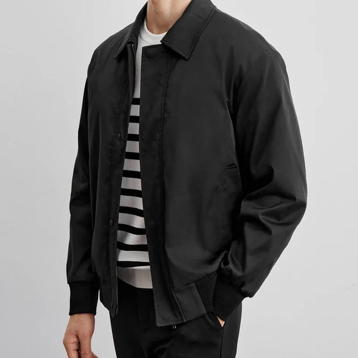 Drune | Herren-Blousonjacke Mit Reißverschluss Und Klassischem Kragen