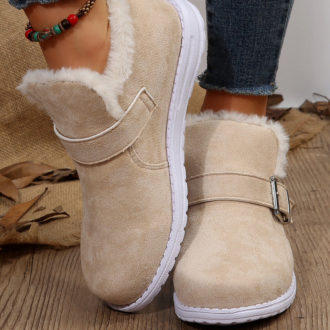 Drune | Fashion Flache Schnee Stiefel