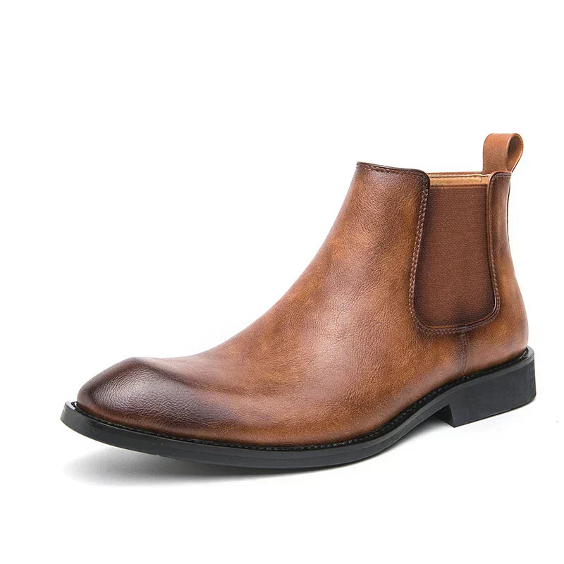 Drune | Lederstiefel mit Reißverschluss