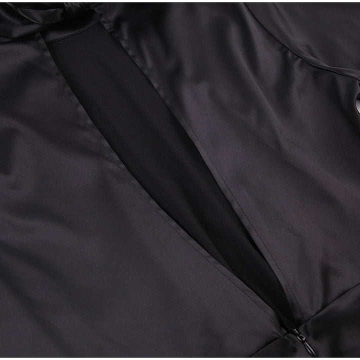 Drune | Elegantes Rollkragenkleid mit Raffung