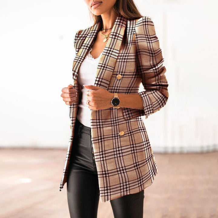 Drune - Schicker karierter Blazer