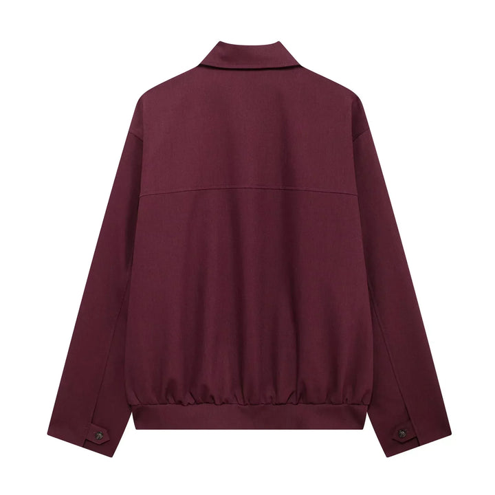 Drune | Cropped Bomberjacke mit Langen Ärmeln und Modernem, Tailliertem Schnitt