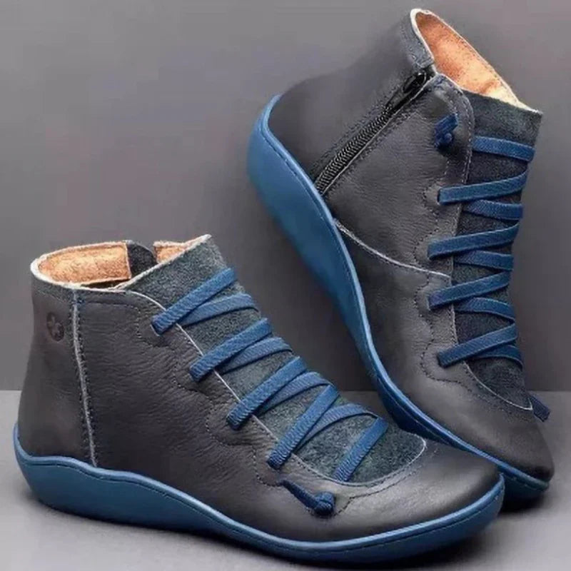 Drune - Damen Stiefeletten aus PU-Leder