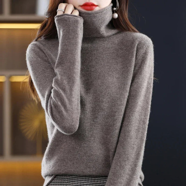 Drune | Pullover aus Woll mit Rollkragen