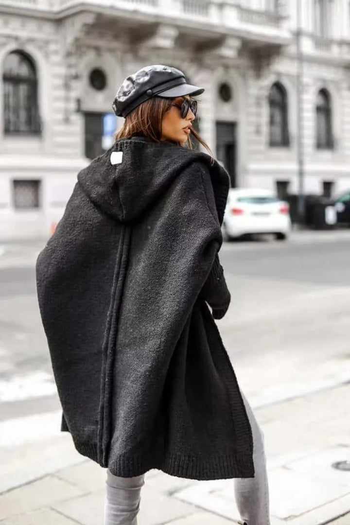 Drune | Trendige Fledermaus-Strickjacke