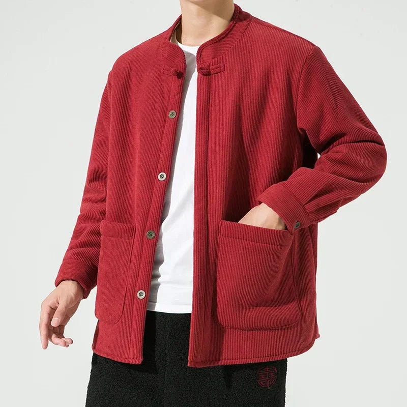 Drune | Herren-Cordjacke mit Großen Taschen - Boaz